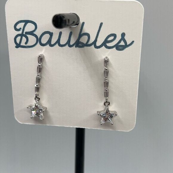 Baubles Dangle Star Earrings - Picture 3 of 7